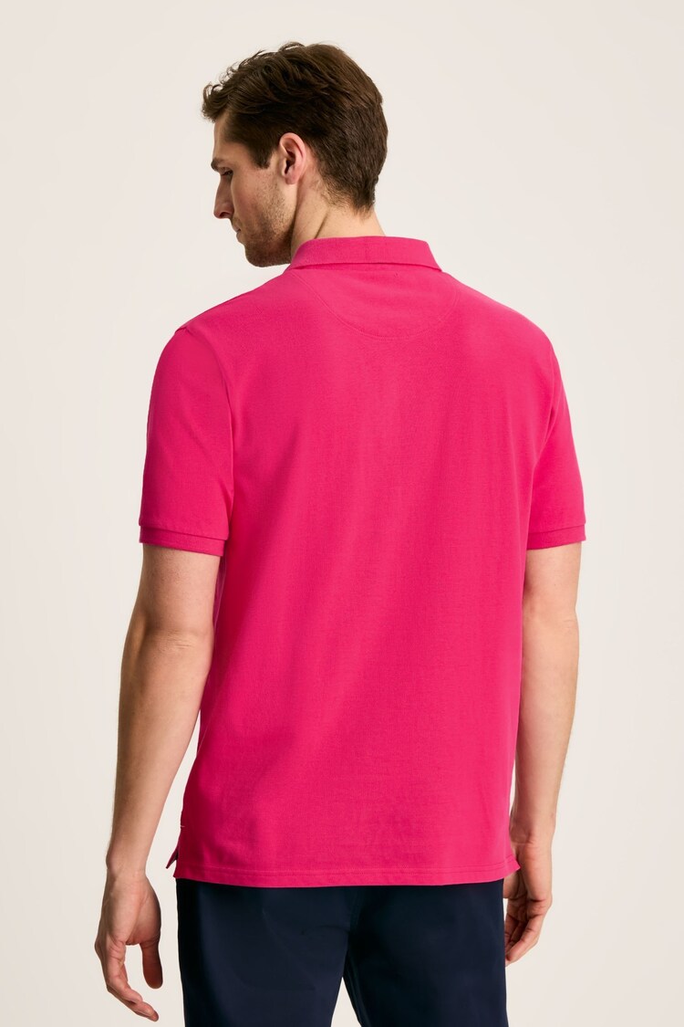 Woody Pink Regular Fit Cotton Pique Polo Shirt - Image 2 of 7