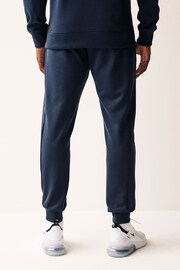 Navy Blue Athleisure Cuffed Joggers - Image 3 of 8