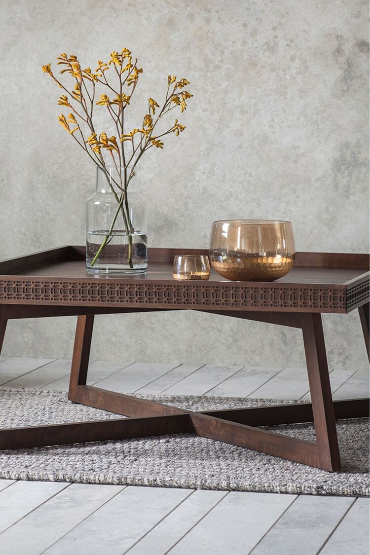 Gallery Home Brown Norfolk Coffee Table - Image 1 of 3
