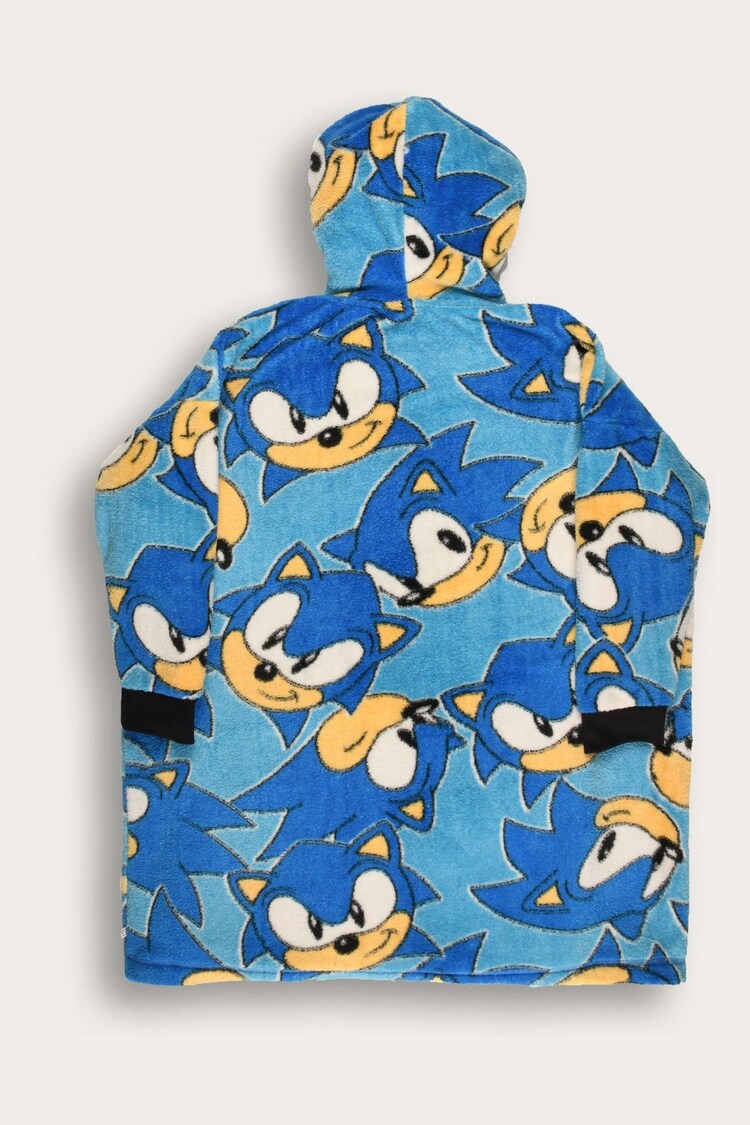 Brand Threads ボーイズ Sonic The Hedgehog フード付き ブランケット - 画像 2 / 3