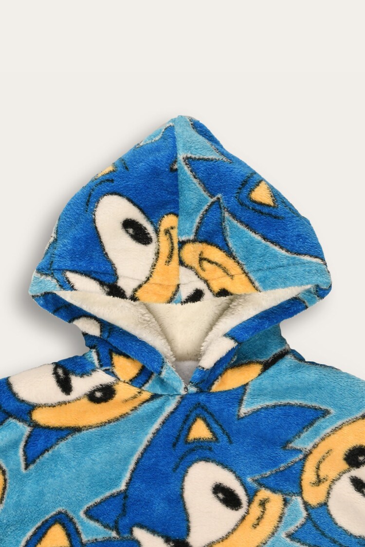 Brand Threads ボーイズ Sonic The Hedgehog フード付き ブランケット - 画像 3 / 3