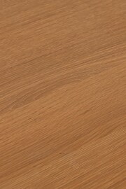 Barker and Stonehouse Brown Bodie Light Oak Wood 6 Seater Dining Table - Image 6 of 6