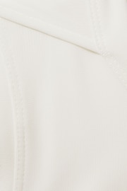 Draped Layered Top in Ivory - Image 6 of 6