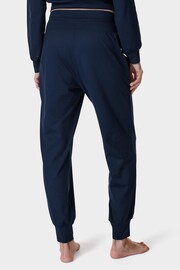 Sweaty Betty Navy Blue Gaia Performance Yoga Joggers - Image 2 of 8