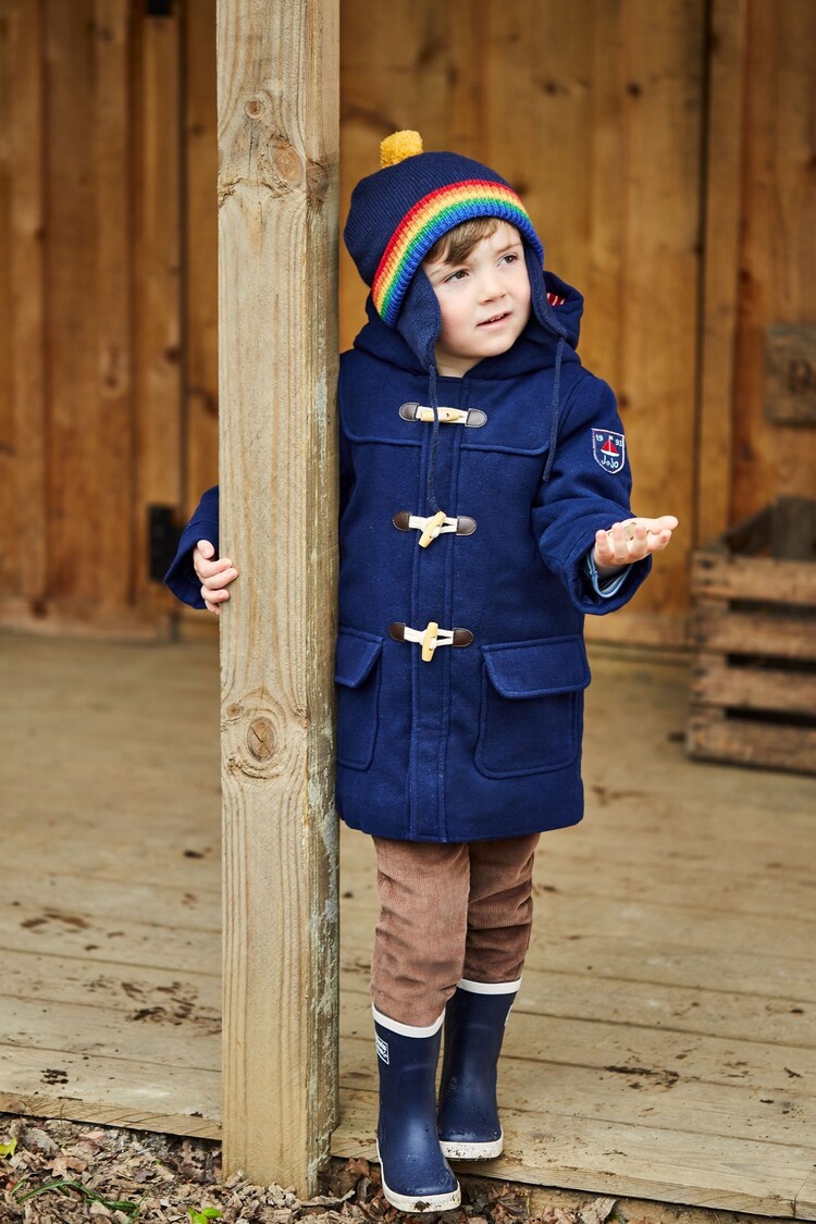 Navy Blue Duffle Coat - Image 1 of 2