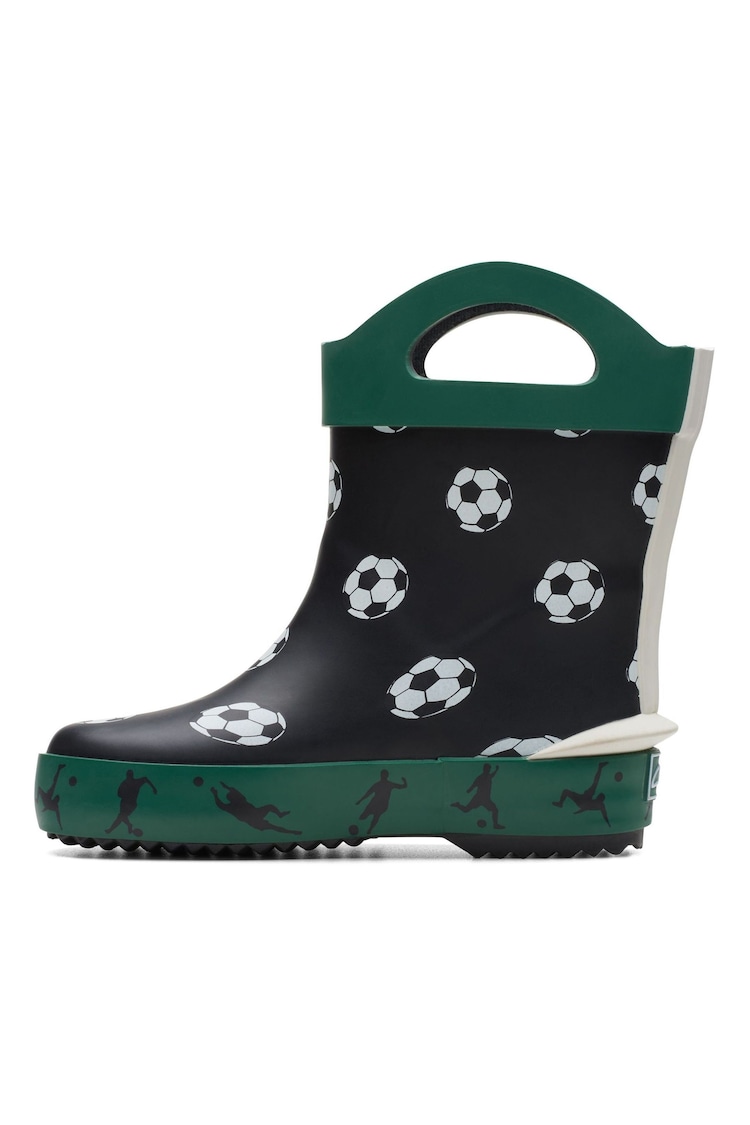Clarks Black G Fit Tarri Goal Wellies - Image 2 of 5