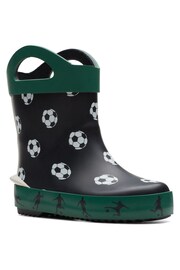 Clarks Black G Fit Tarri Goal Wellies - Image 3 of 5