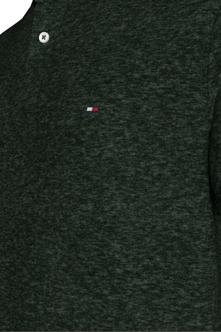 Tommy Hilfiger Black Marl 1985 Regular Fit Polo Shirt - Image 5 of 5