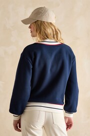 Varsity Navy Embroidered Sweatshirt - Image 2 of 7