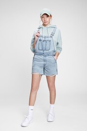 Distressed Denim Dungarees - Image 1 of 3