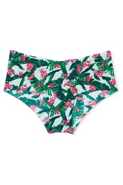 Blue Tropic Palm Smooth No Show Cheeky Knickers - Image 3 of 3