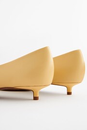 Yellow Forever Comfort® Corsage Kitten Heel Court Shoes - Image 5 of 6