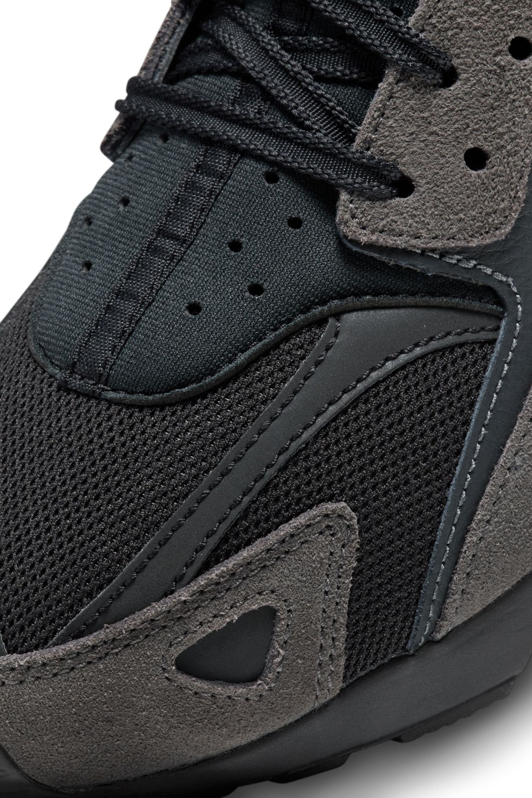 Nike Black Air Huarache Runner Trainers