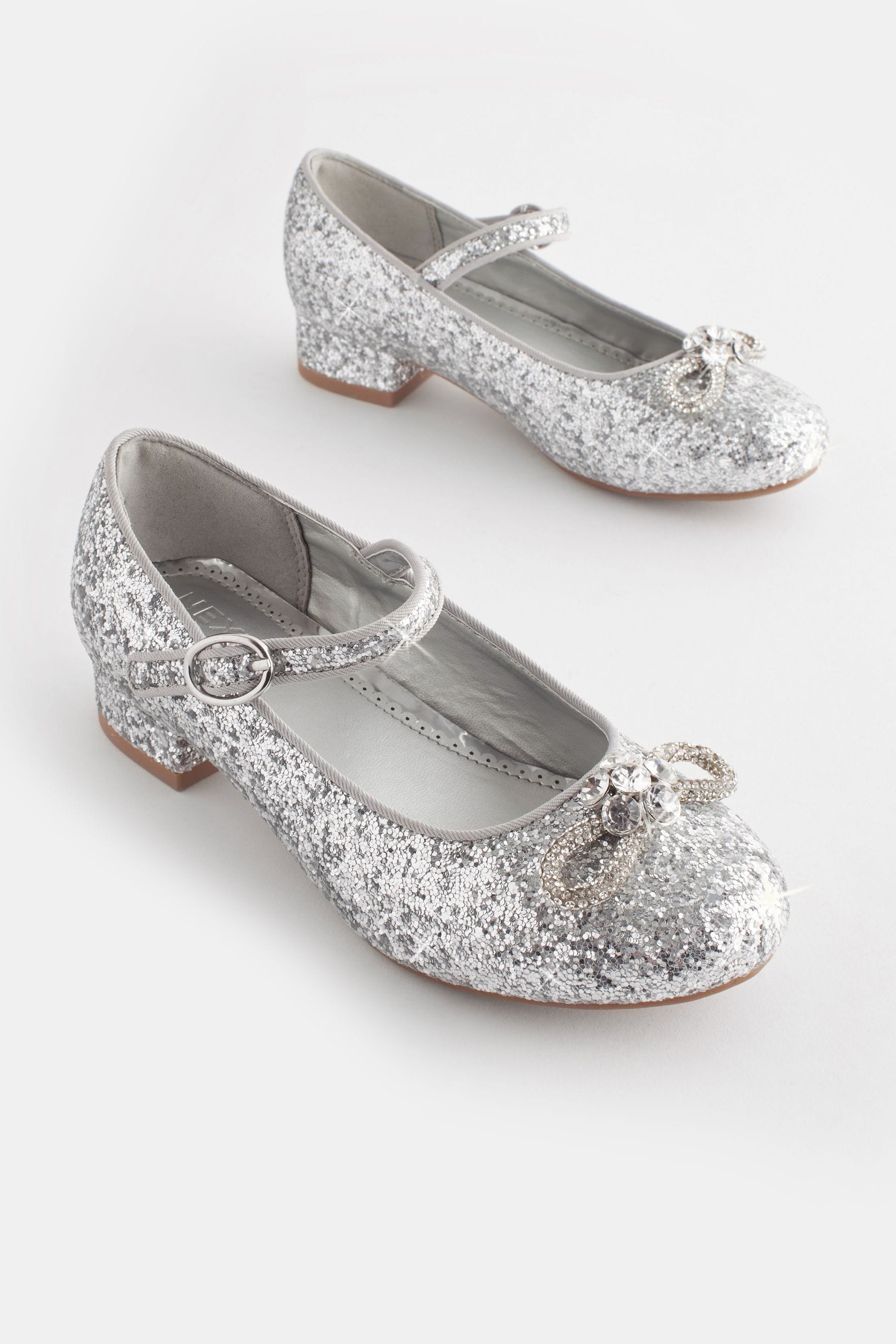 Silver sparkly shoes for girls sales