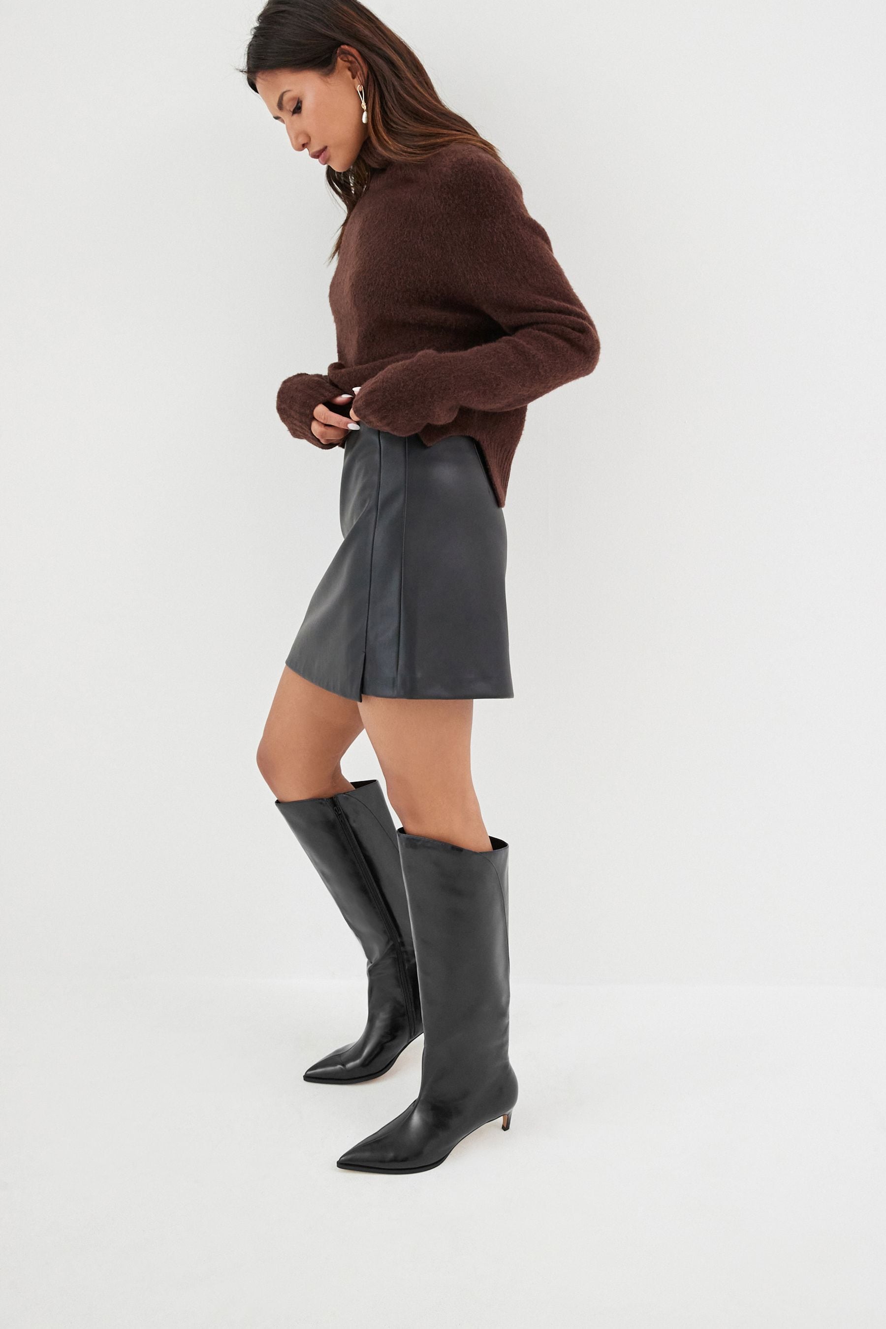 Knee high boots next day delivery outlet