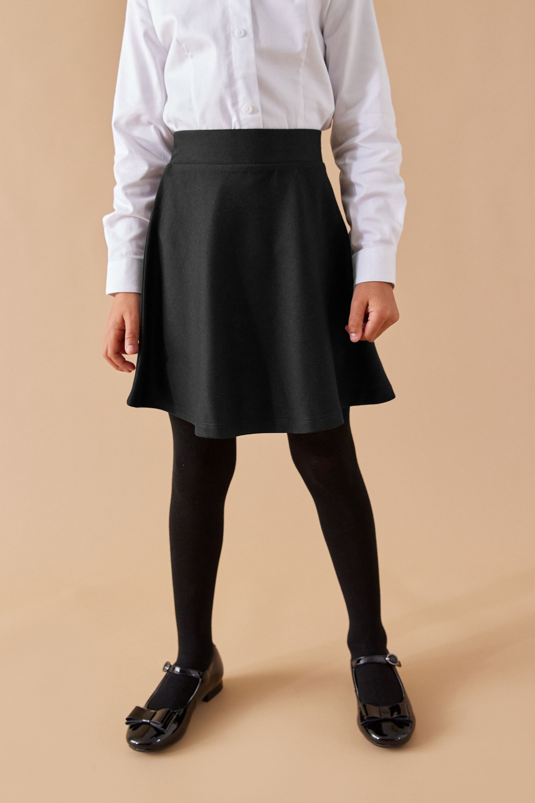 Black skater skirt tesco top