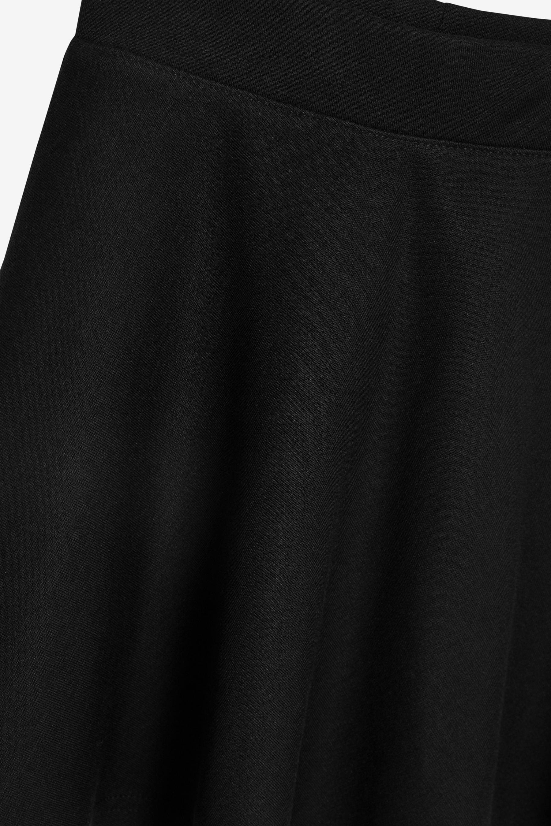 Black skater skirt near me discount