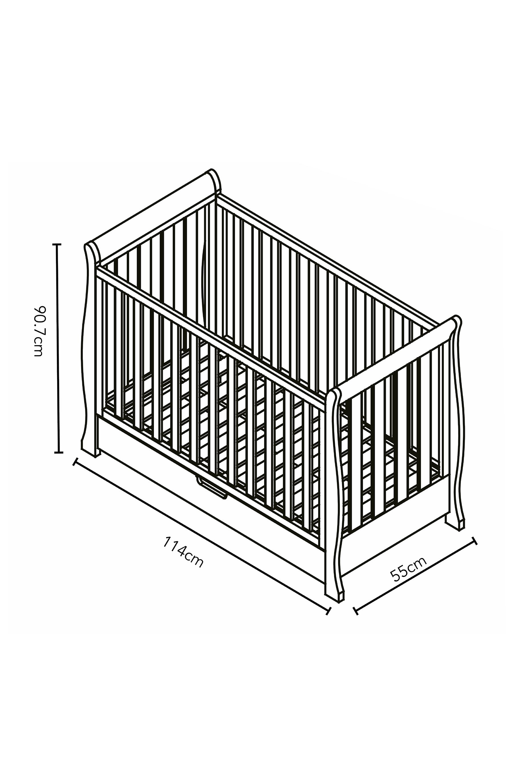 Space saver clearance cot bed