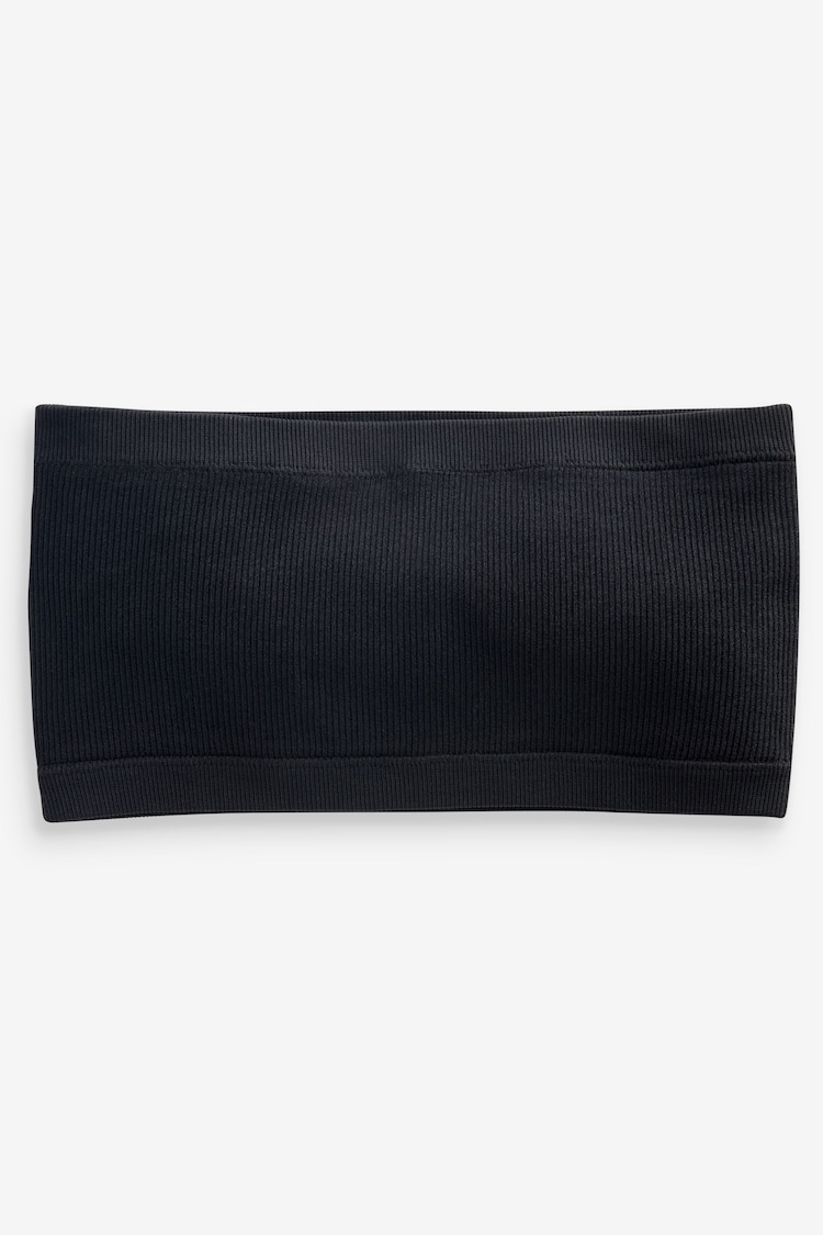 Black Bandeau Crop Tops 1 Pack (7-16yrs) - Image 1 of 3