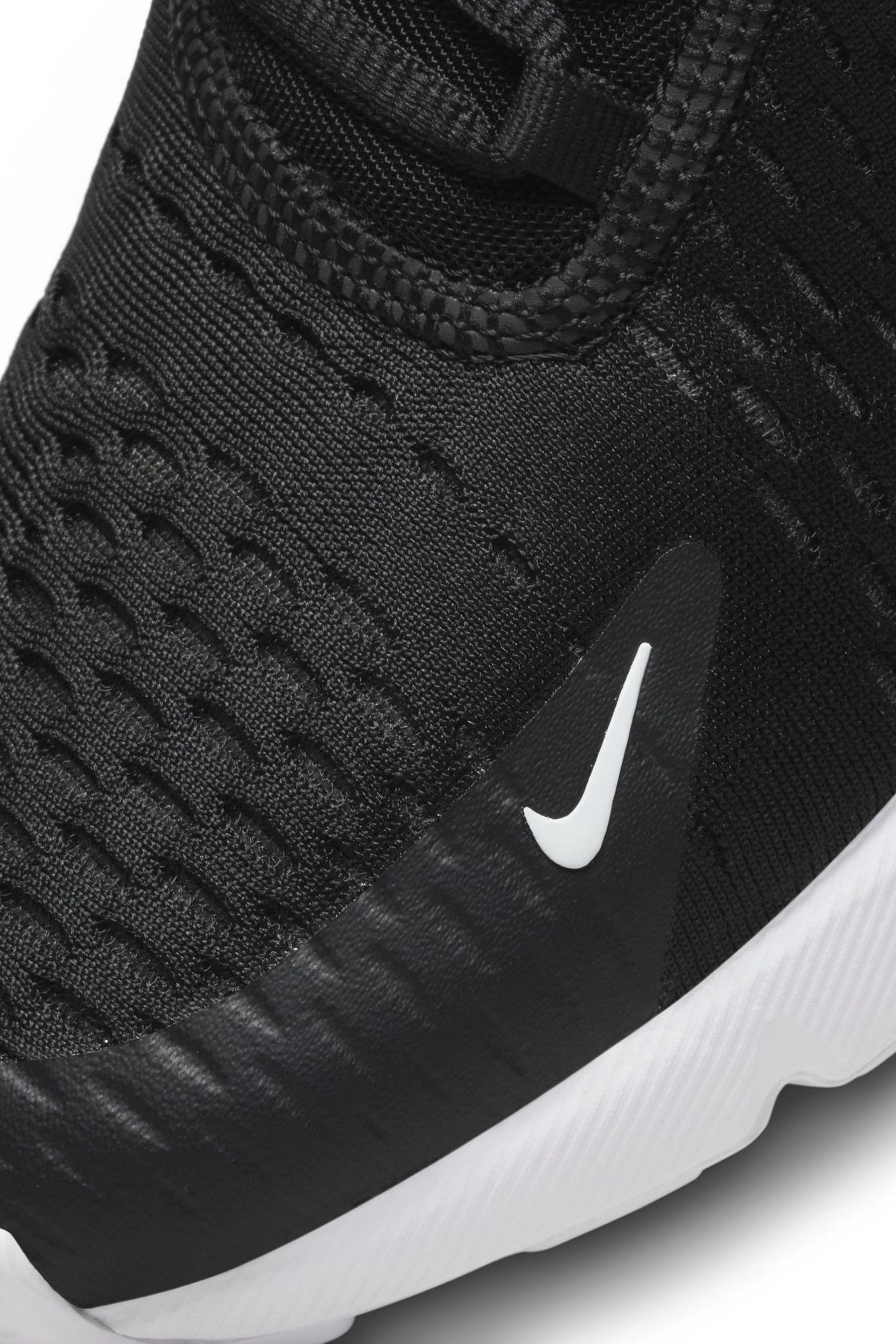 Buy Nike Black White Youth Air Max 270 Trainers from Next Luxembourg