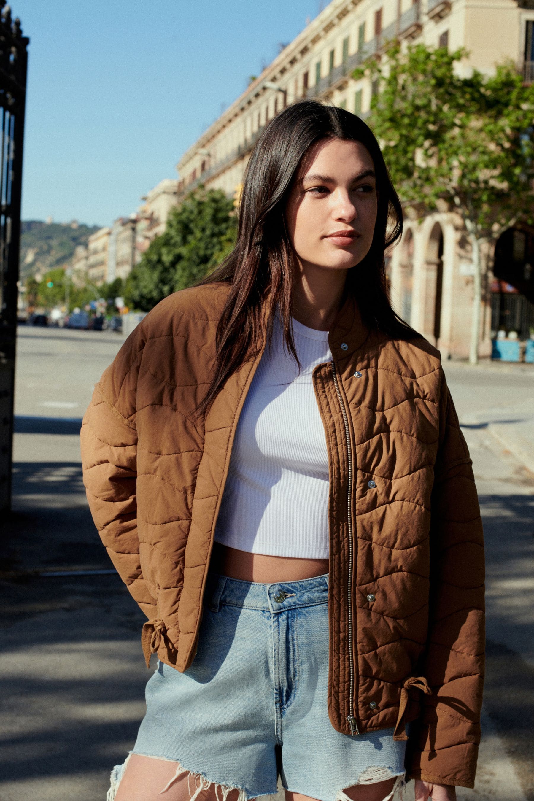 Buy Rust Brown Quilted Jacket from the Next UK online shop