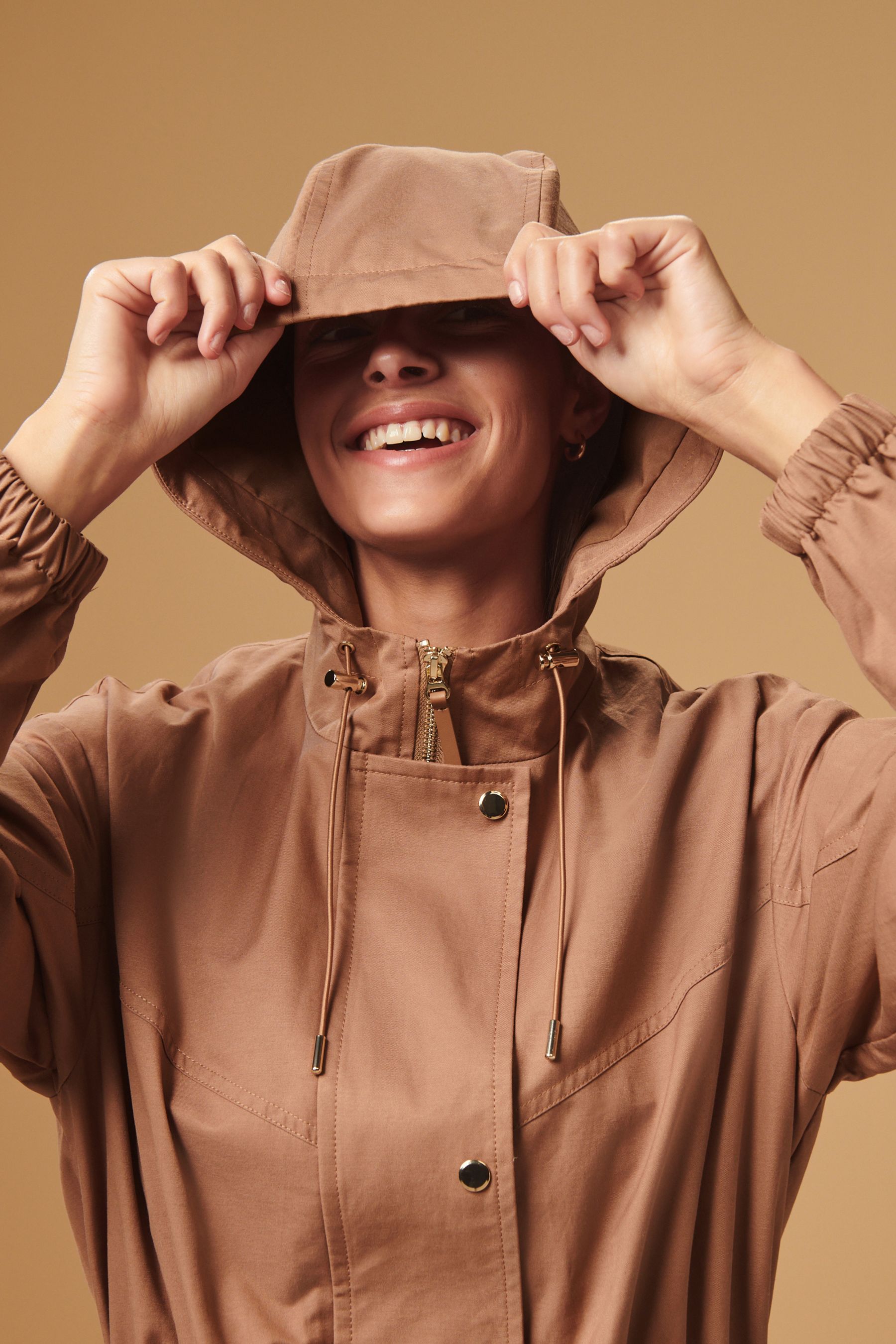 Longline lightweight parka hot sale