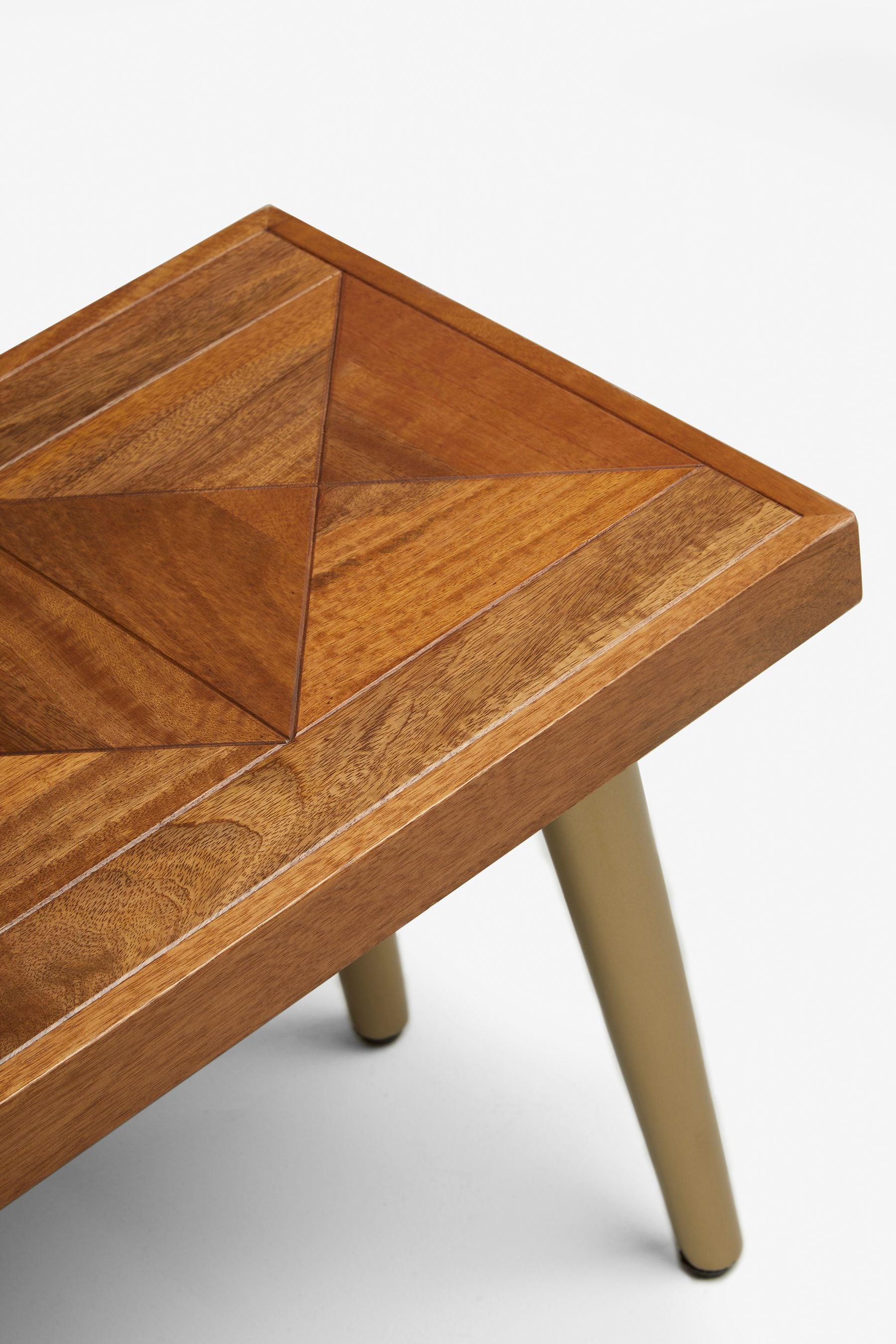 Dark Lloyd Mango Wood Bench