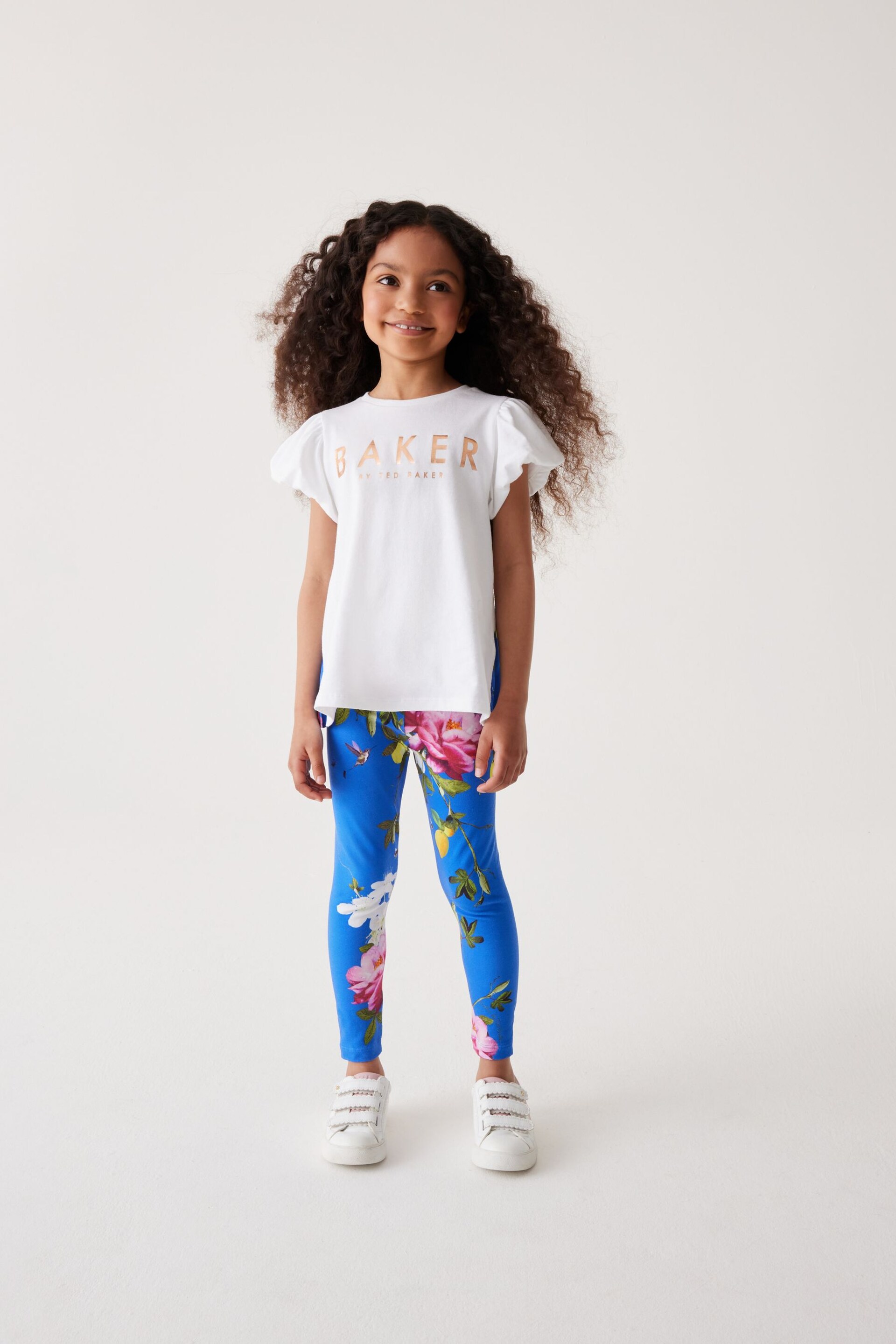 Baker by Ted Baker Pleated T-Shirt And Leggings Set - Image 1 of 13