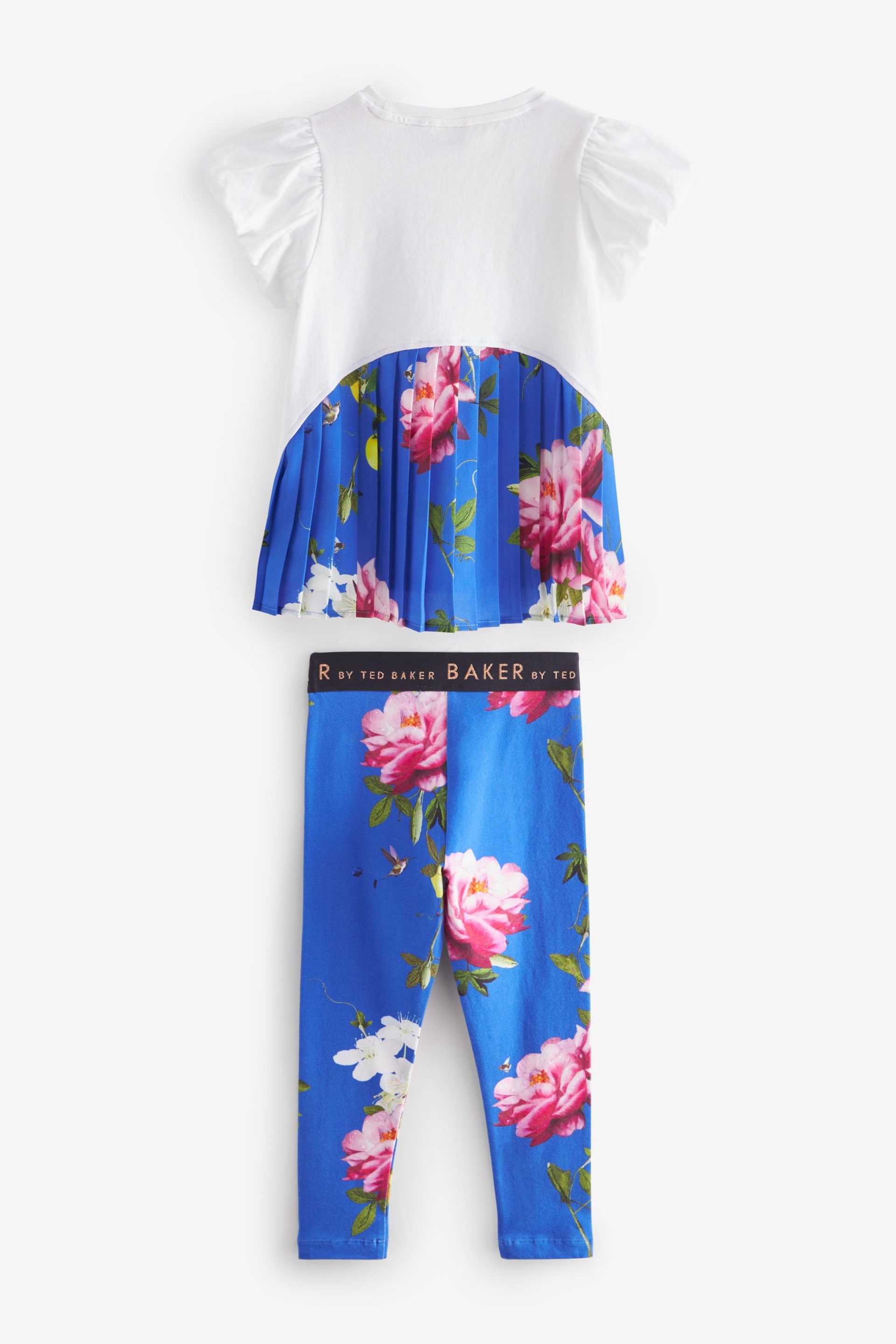 Baker by Ted Baker Pleated T-Shirt And Leggings Set - Image 10 of 13