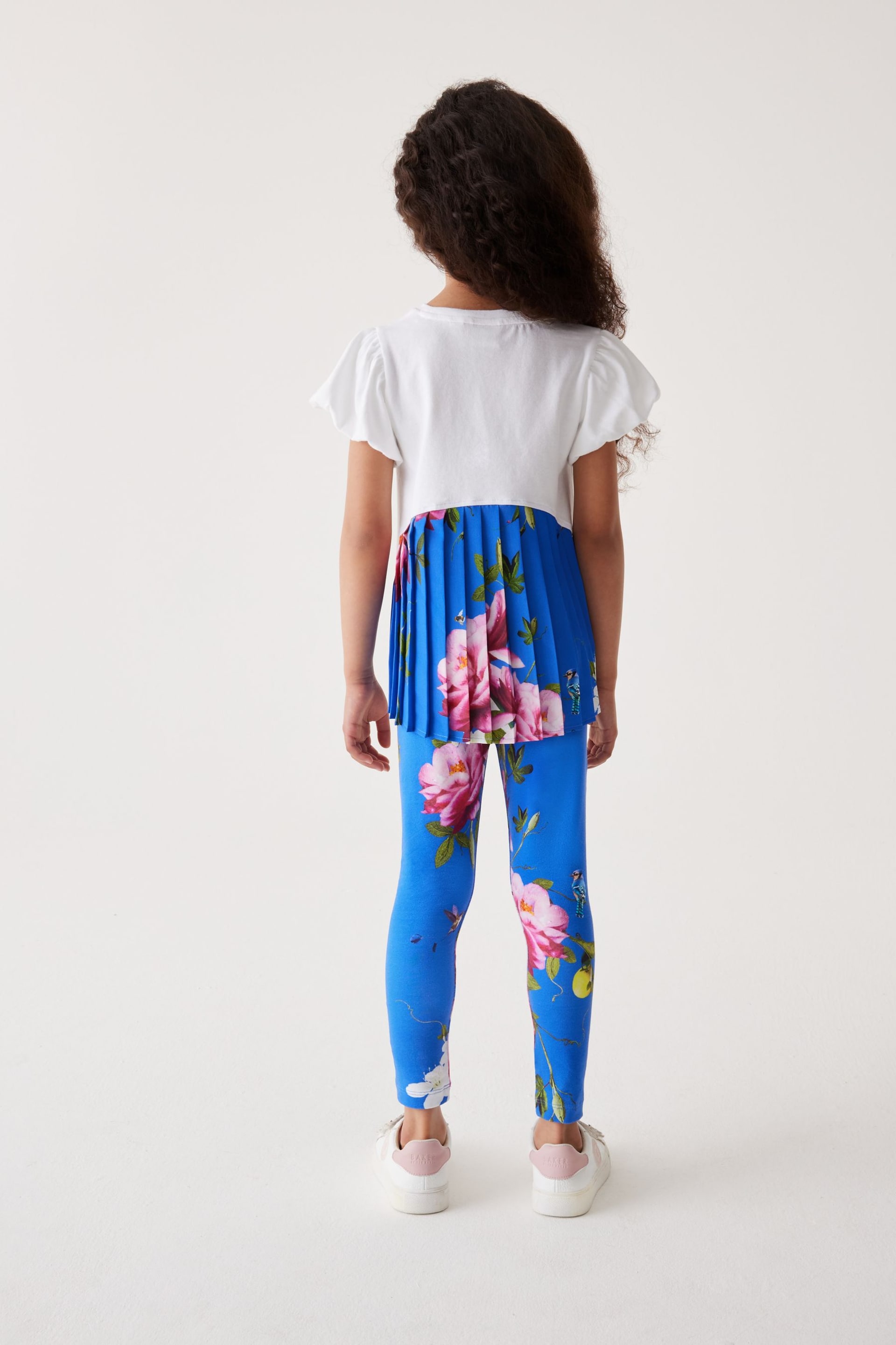 Baker by Ted Baker Pleated T-Shirt And Leggings Set - Image 5 of 13
