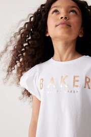Baker by Ted Baker Pleated T-Shirt And Leggings Set - Image 7 of 13