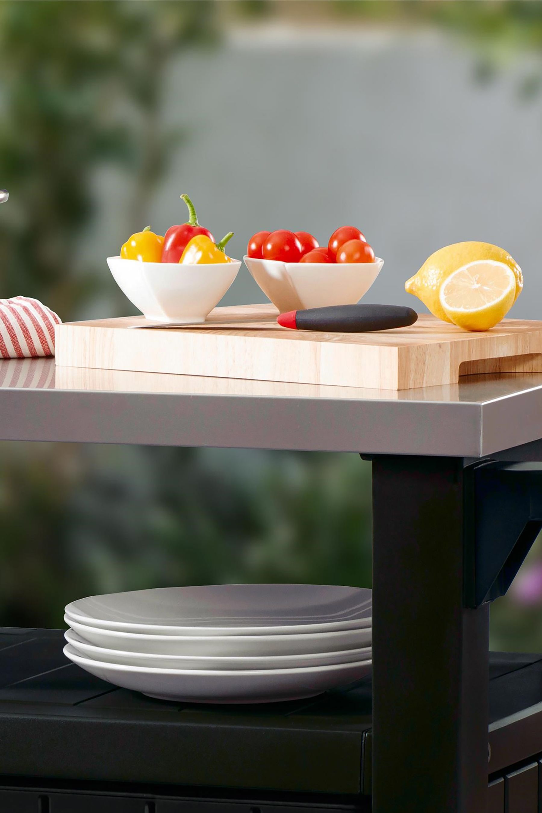 Keter unity shop xl bbq table