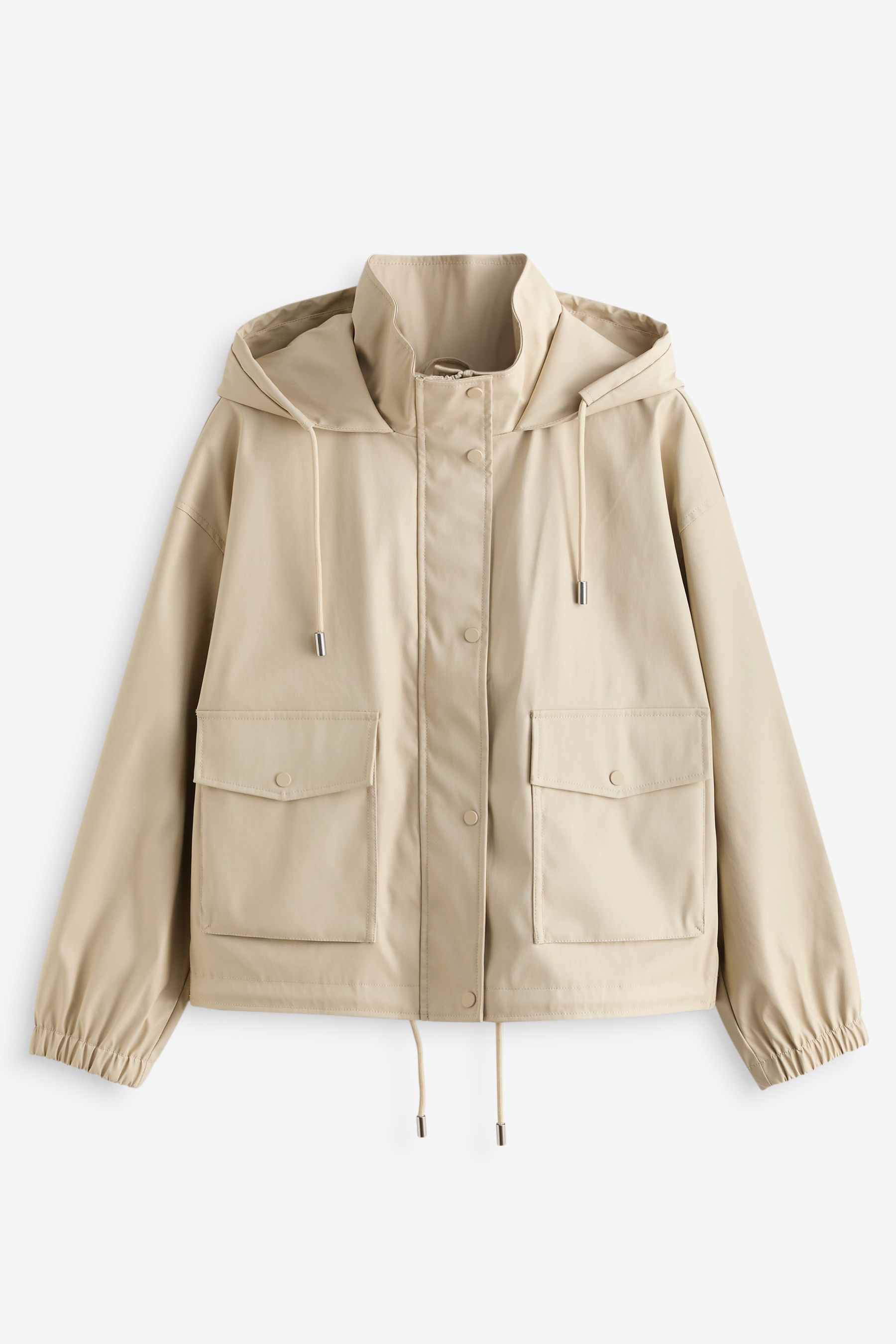 Buy Neutral Rubber Shower Resistant Rain Jacket from Next Ukraine