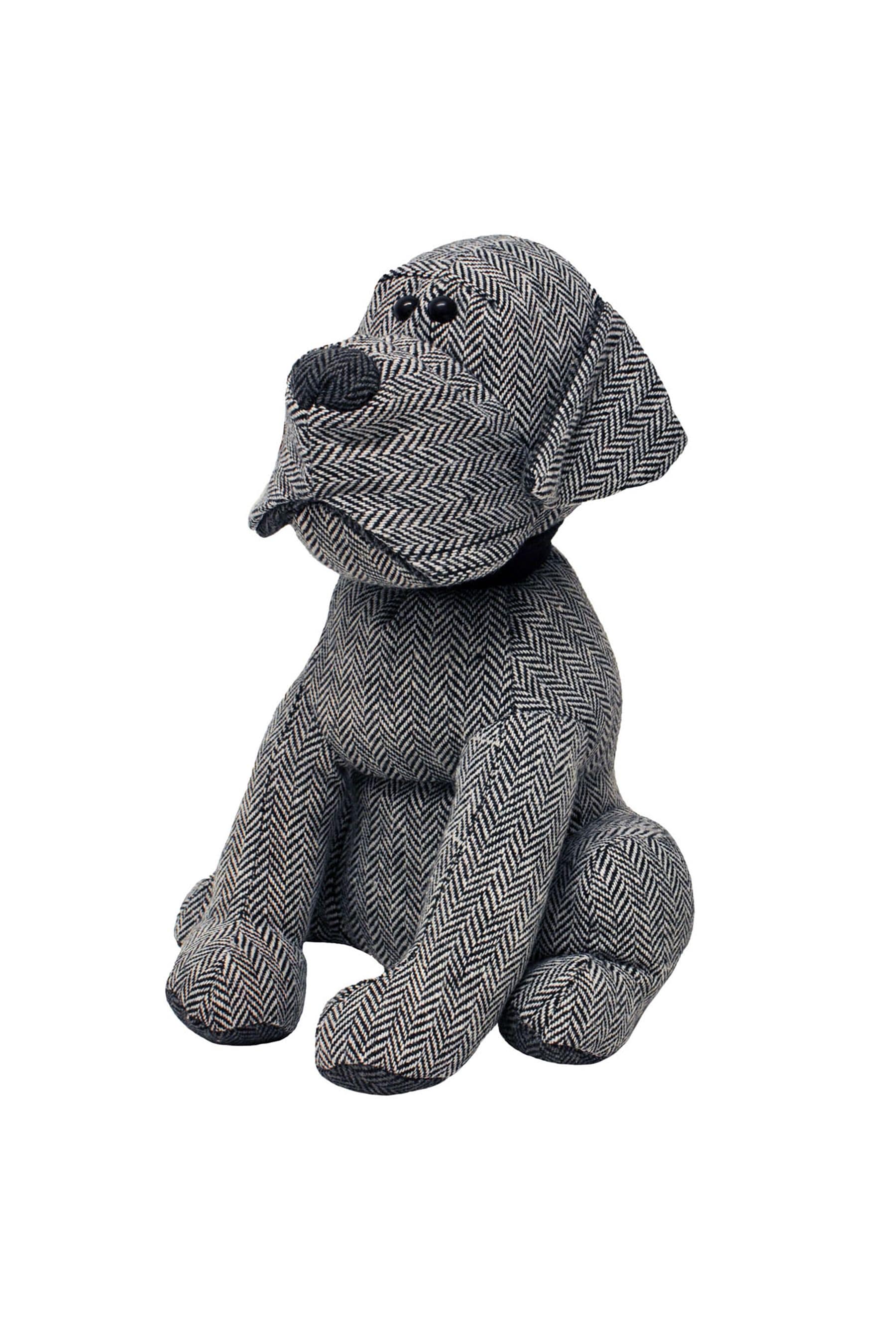 Grey dog doorstop clearance