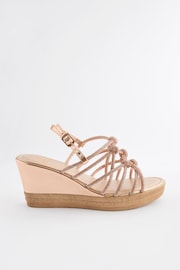 Rose Gold Forever Comfort® Jewel Knot Wedges - Image 6 of 9