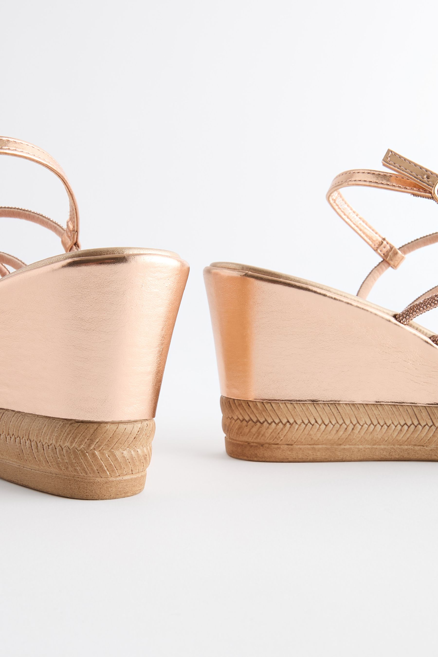 Next rose gold wedges store