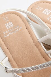 Silver Forever Comfort® Jewel Knot Wedges - Image 6 of 6