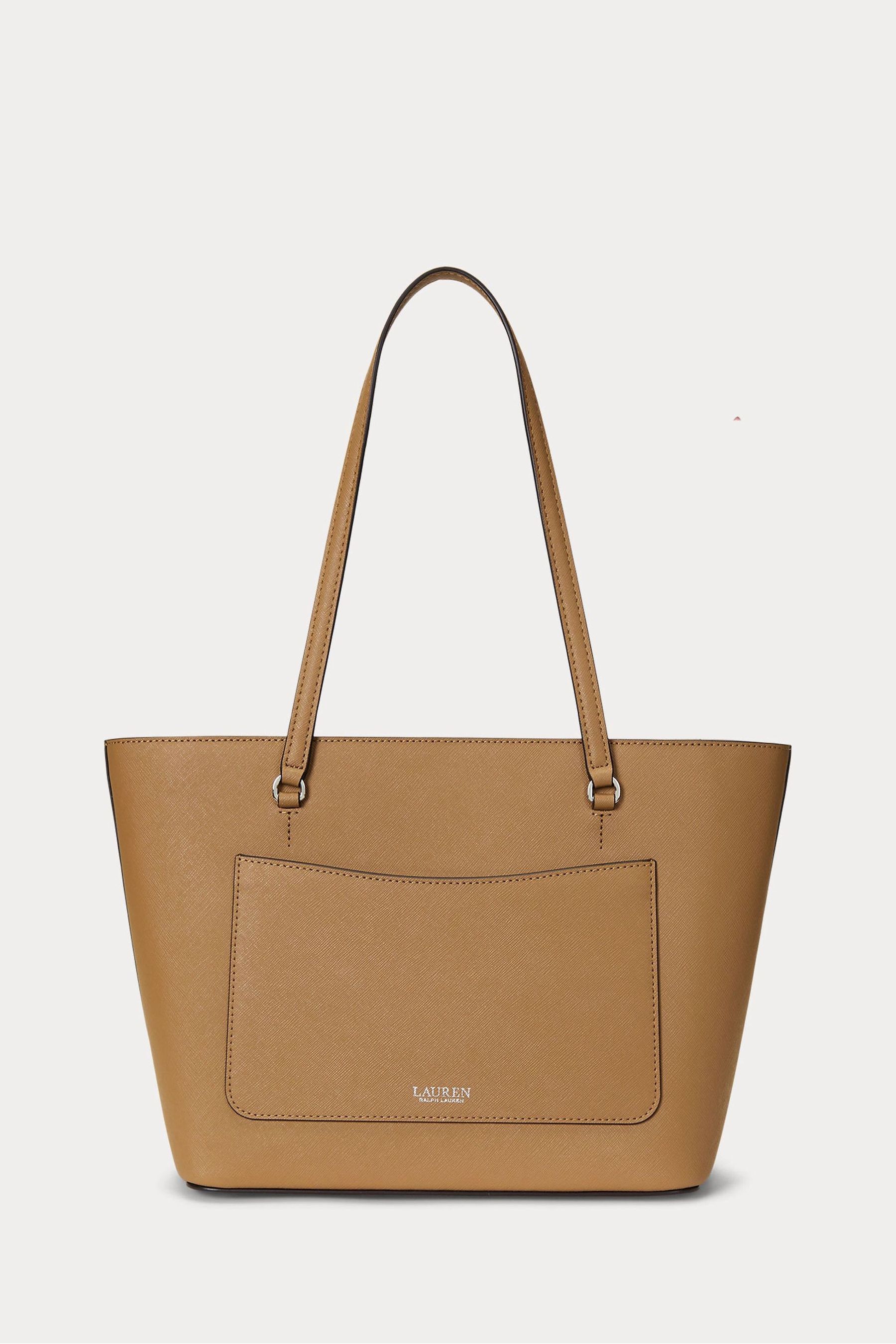 Buy Lauren Ralph Lauren Karly Crosshatch Leather Shopper Tote Bag from the Next UK online shop