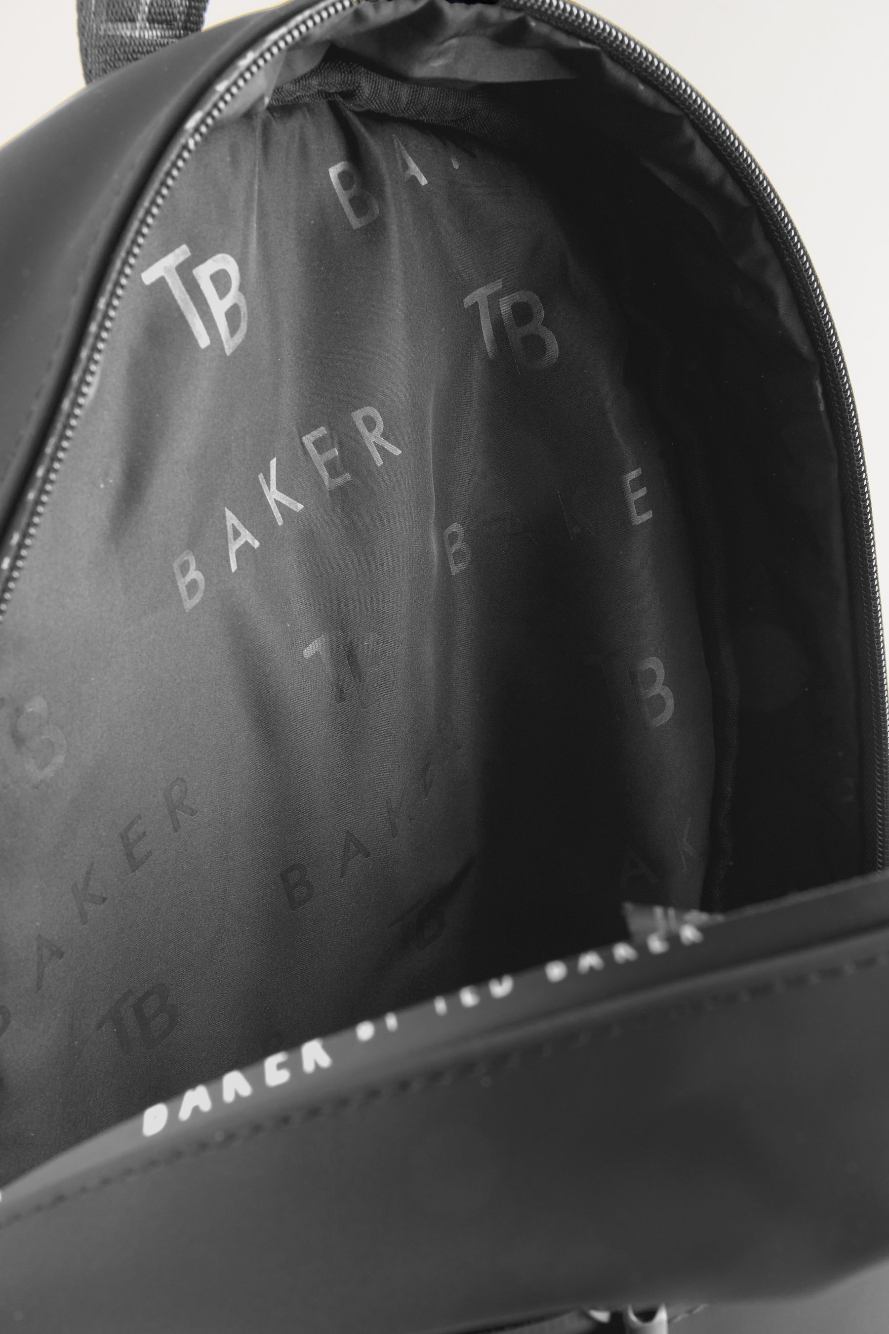 Baker by Ted Baker Boys Back to School Black Backpack with Pencil Case ONE