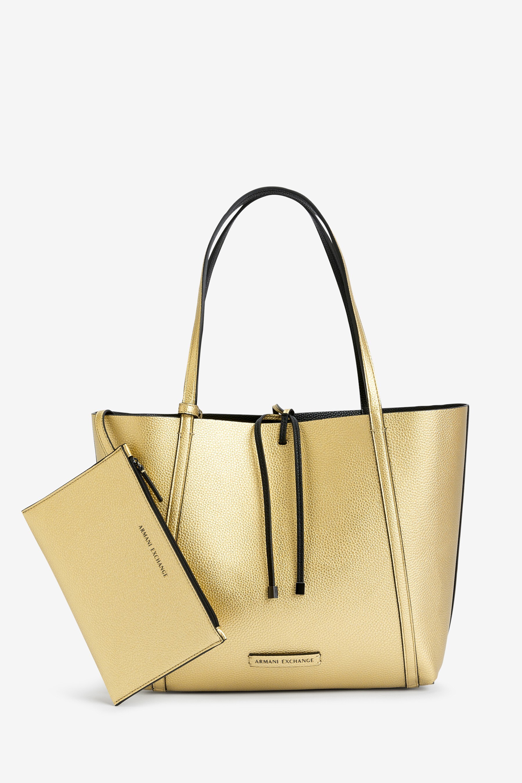 Armani exchange reversible tote cheap