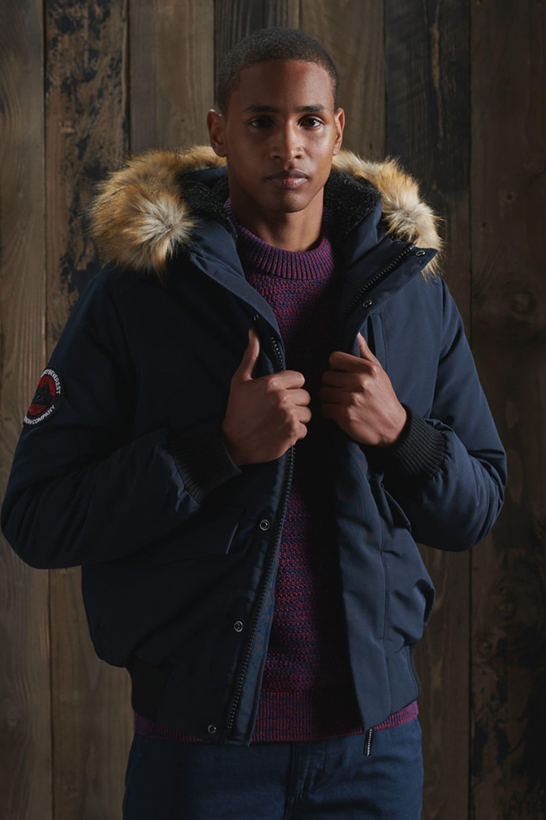 Superdry bomber everest shop