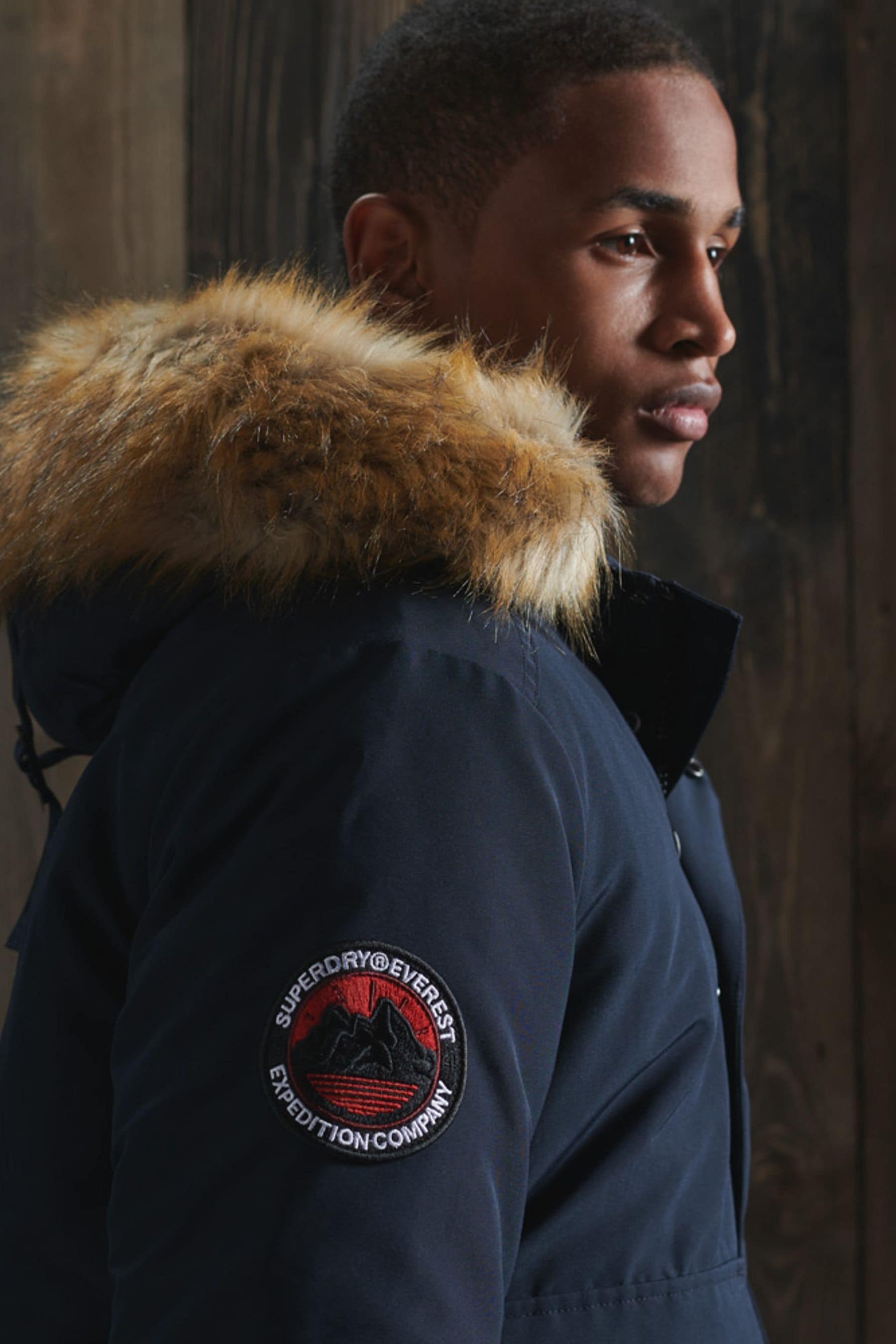 Buy Superdry Blue Everest Bomber Jacket from Next Canada