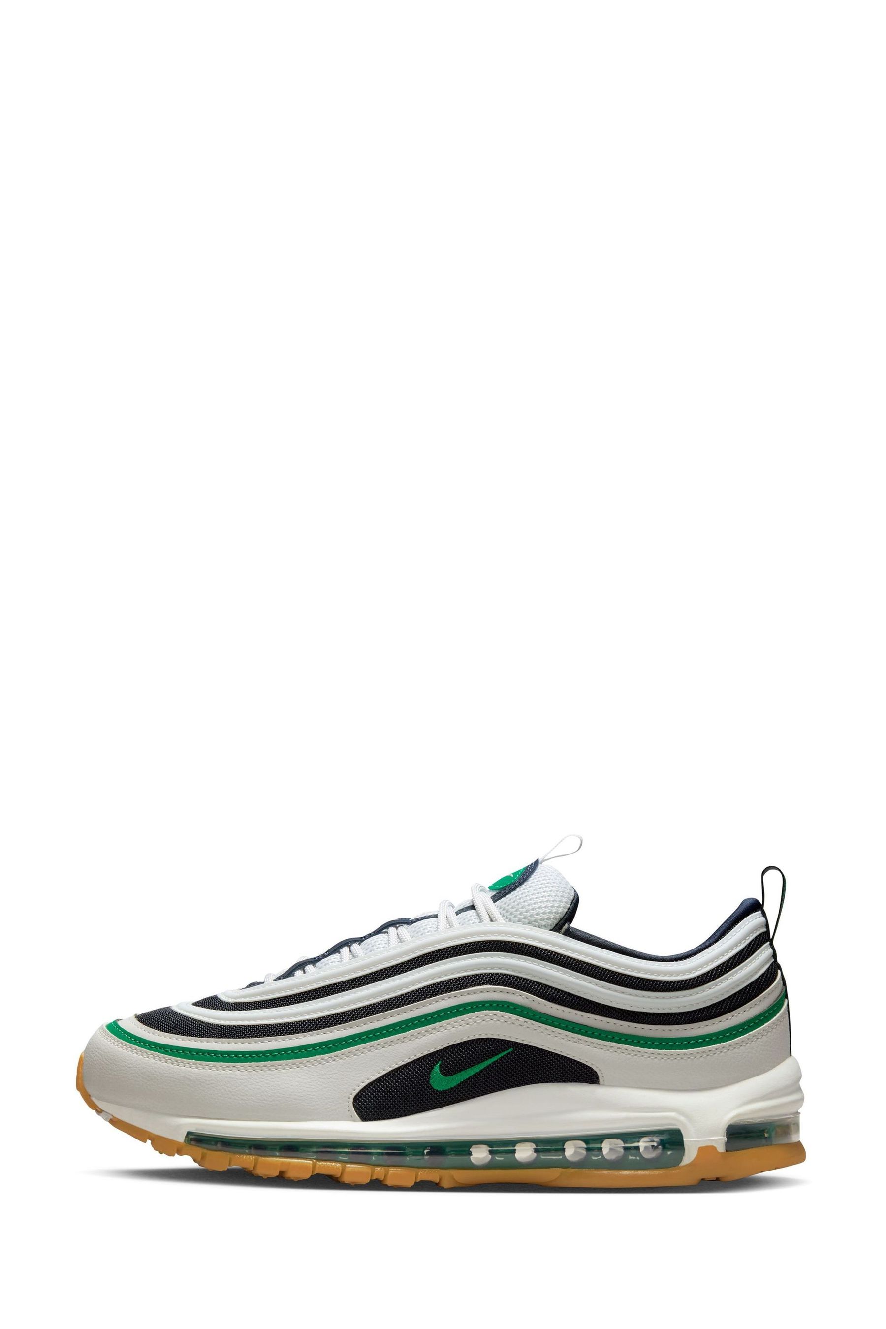 Green and white air max 97 online
