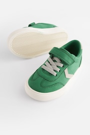 Green Standard Fit (F) Touch Fastening Chevron Trainers - Image 6 of 8