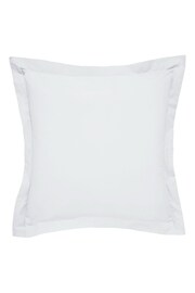 Bedeck of Belfast White 300 Thread Count Square Pillowcase - Image 2 of 2