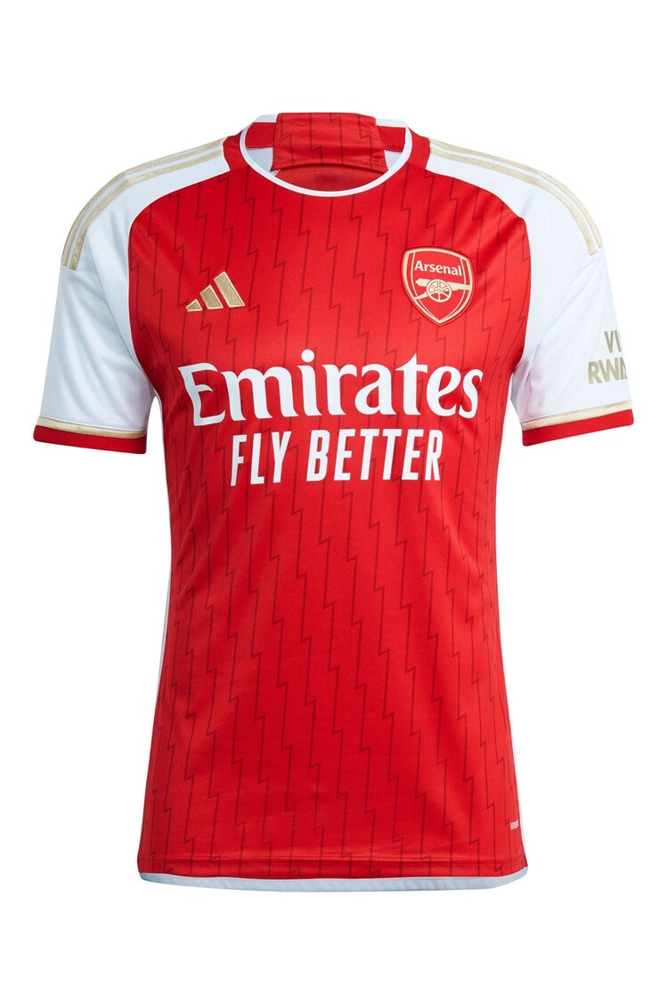 adidas Red Arsenal Home Shirt 2023-24 - Image 2 of 3