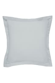 Bedeck of Belfast Silver 300 Thread Count Square Pillowcase - Image 2 of 2