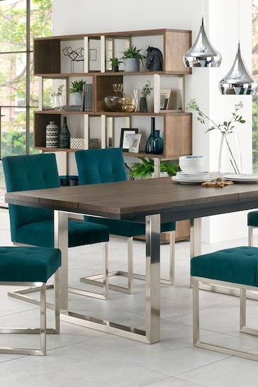 Bentley Designs Natural Tivoli 6 to 10 Seater Extending Dining Table