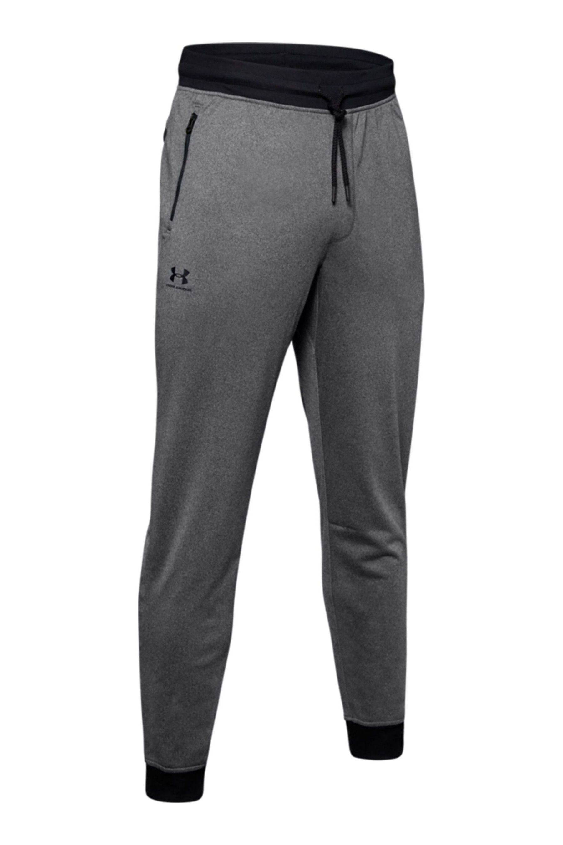 Under Armour Grey Sportstyle Tricot Joggers