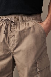 Brown Lightweight Cargo Shorts - Image 4 of 4